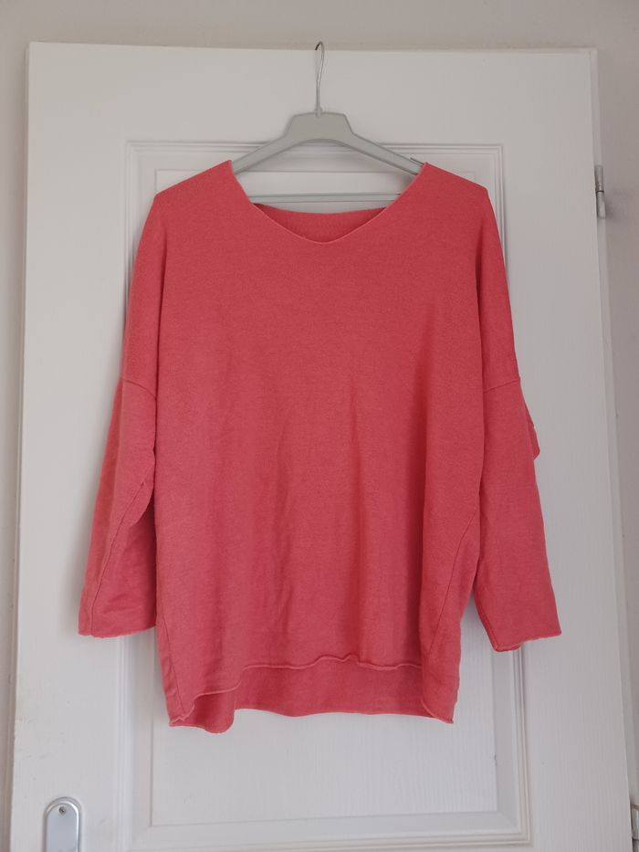 Pull léger manches 3/4