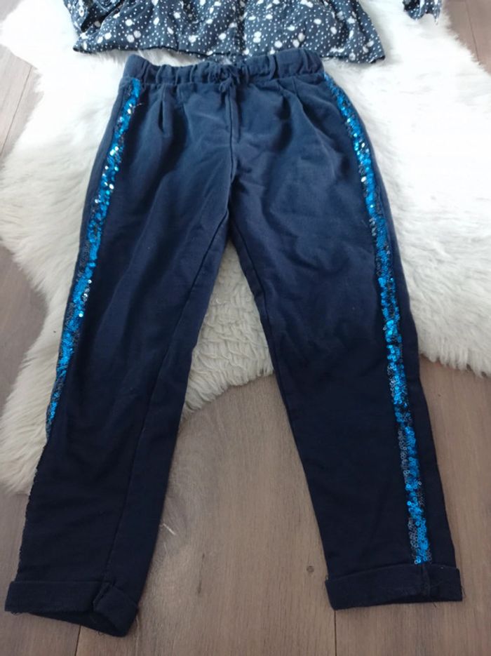 Lot fille Lili marelle + jegging  OVS 3/4 ans - photo numéro 2