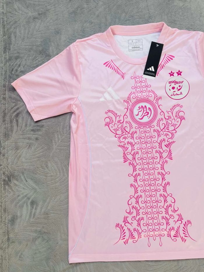 Maillot concept foot Algérie rose taille S - photo numéro 2