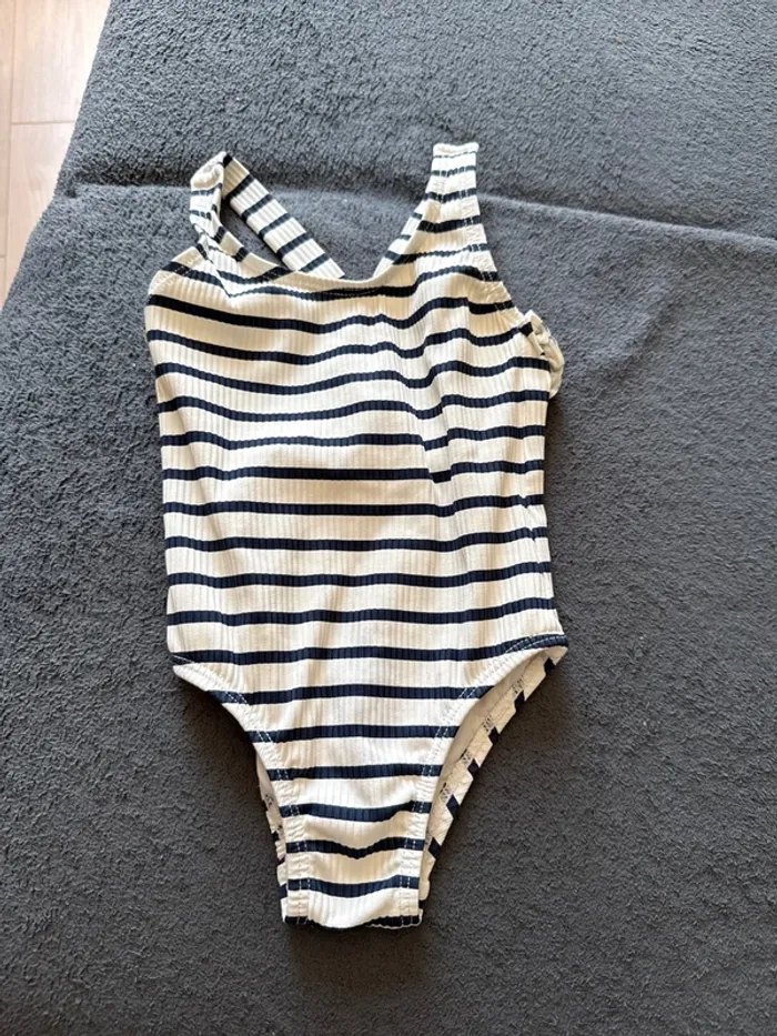 Maillot de bain rayé