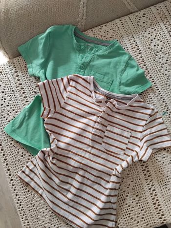 Lot de 2 tee shirt garçon Kiabi