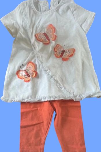 Ensemble printemps été fille 6 mois