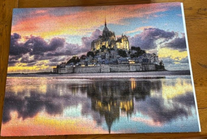 Puzzle mont st Michel