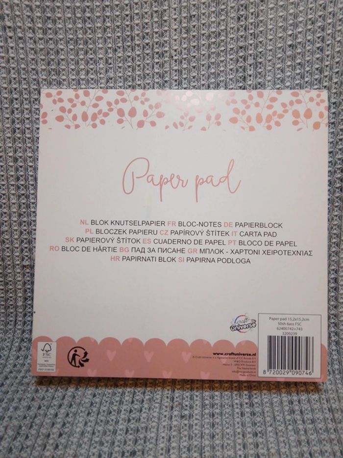 Bloc de papier création design scrapbooking - photo numéro 11