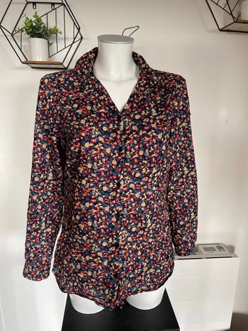 Chemise fleurie