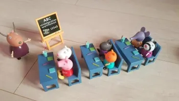 Salle de classe Peppa Pig