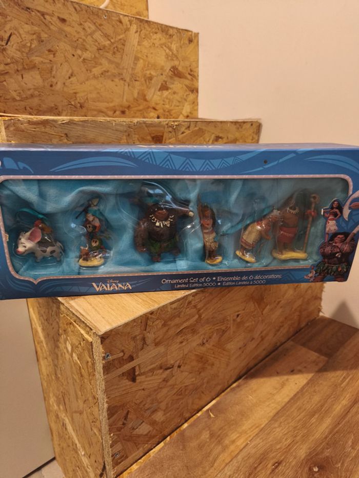 Disney Ensemble de décorations Vaiana - Édition limitée