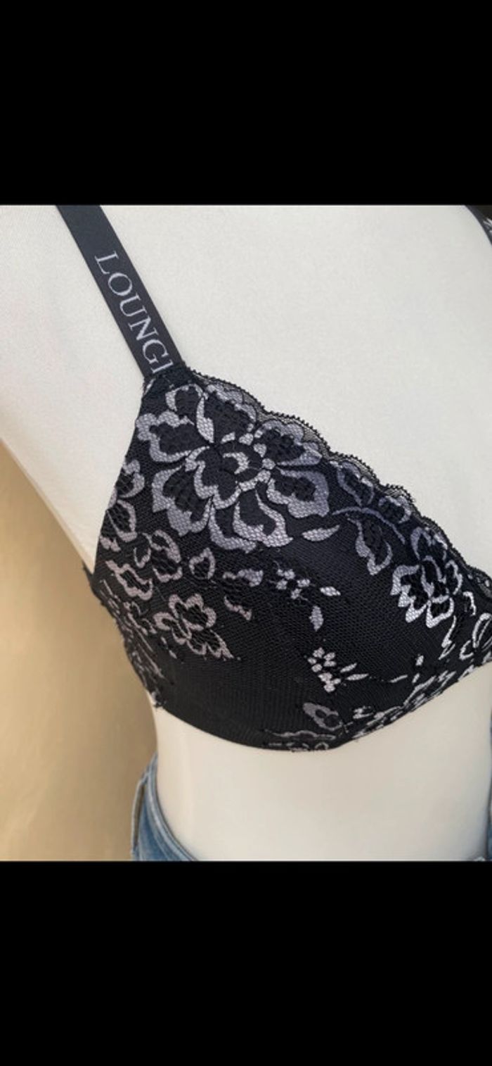 Soutien gorge noir sans armature Lounge 85D - photo numéro 12