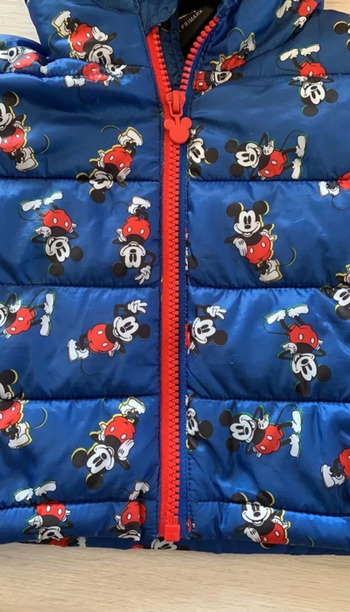 Manteau mickey et son bonnet - photo numéro 2