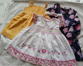 lot de 3 robes été