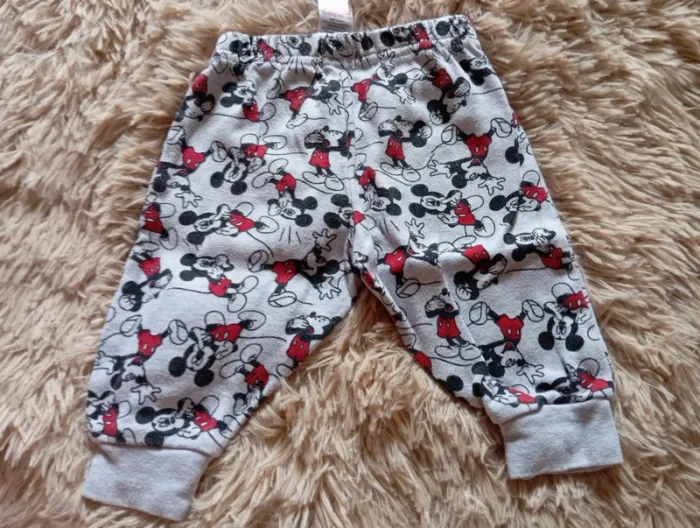 Lot de 2 pantalons Mickey 0/3 mois - photo numéro 6