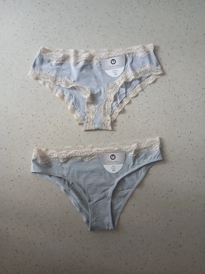 Lot de 2 culottes taille 44