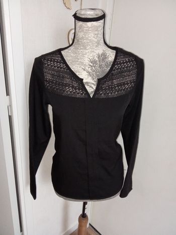 Blouse, tunique femme bonobo noire taille XS ou 34-36