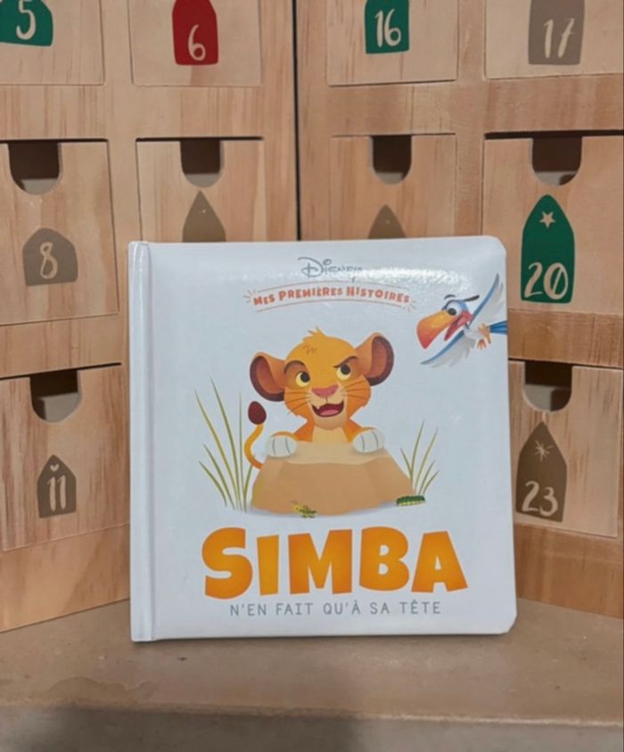 Simba n’en fait qu’à sa tête - livre Disney baby - mes premières histoires Disney