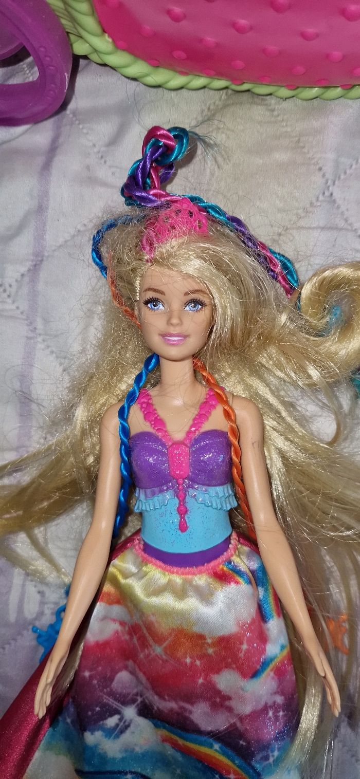 Barbie dreamtopia et son carosse