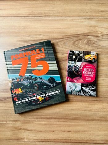 Lot de 2 livres de Voiture