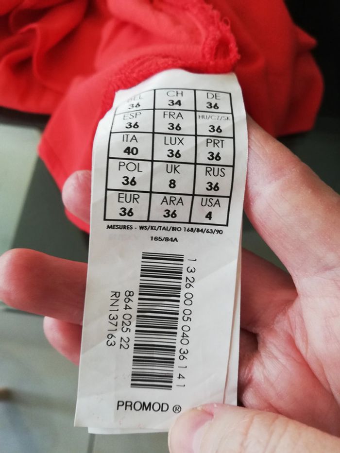 Débardeur Promod T36 - photo numéro 5