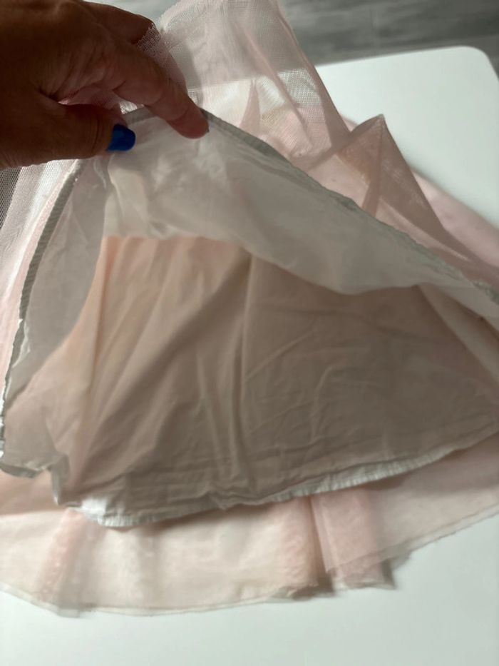 Jupe en tulle rose pailletée - photo numéro 2