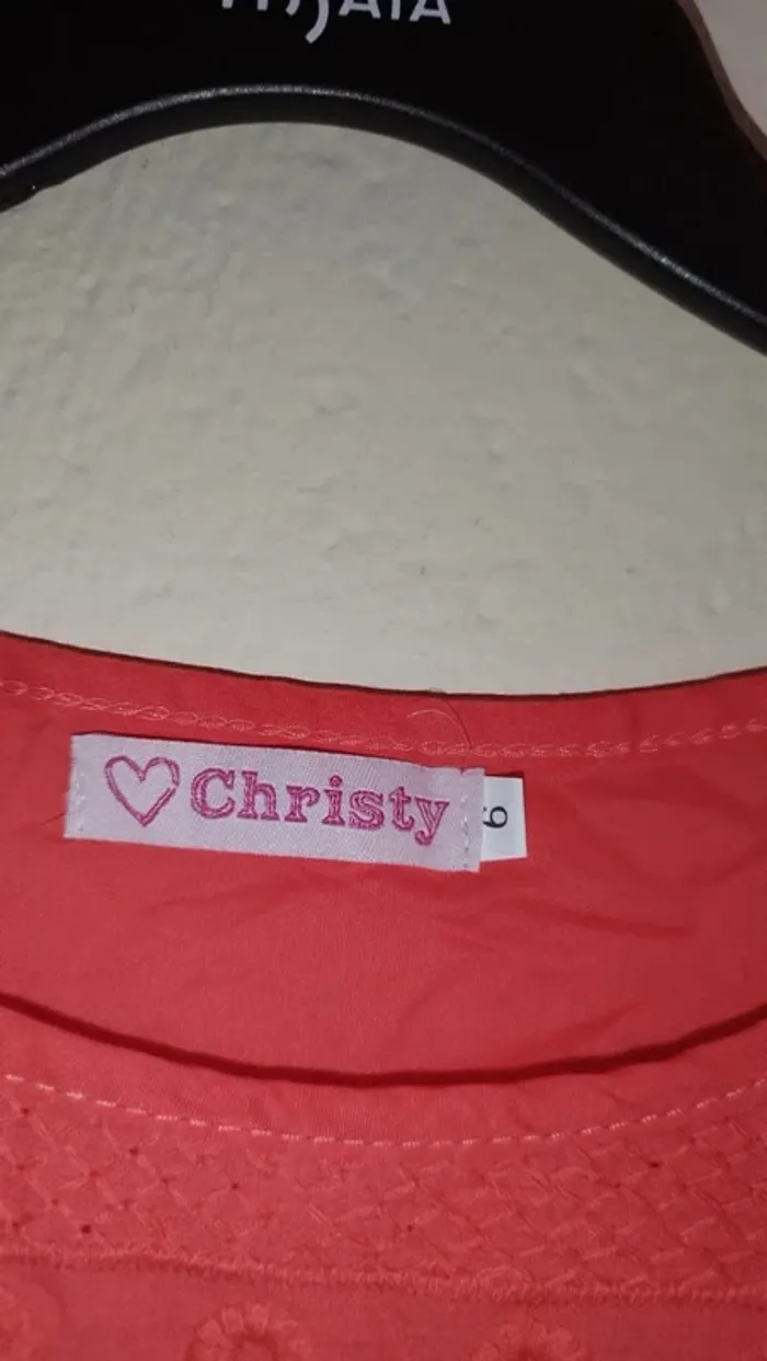 Tunique orangée - Christy - taille 48 - photo numéro 4