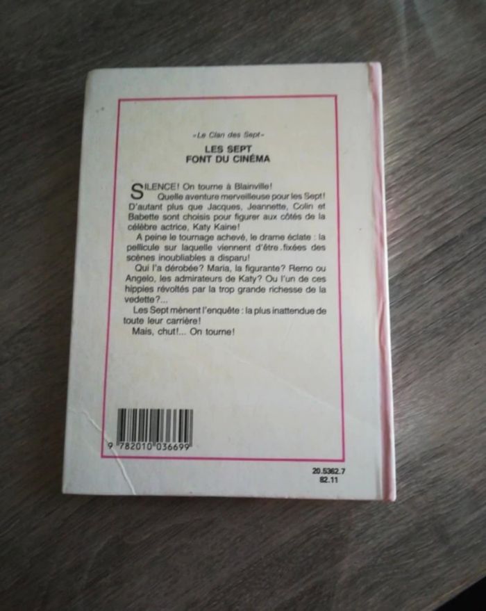 Le clan des sept - les sept font du cinéma - photo numéro 2