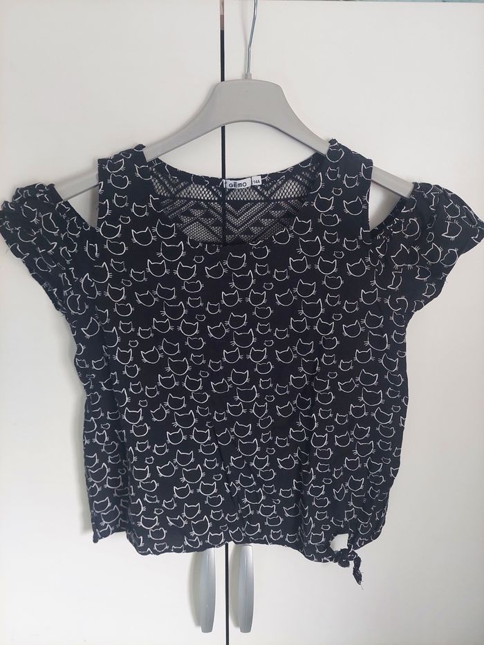 T-shirt motifs têtes de chat