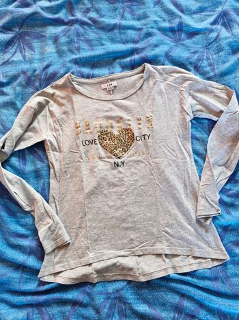 T-shirt manche longue fille