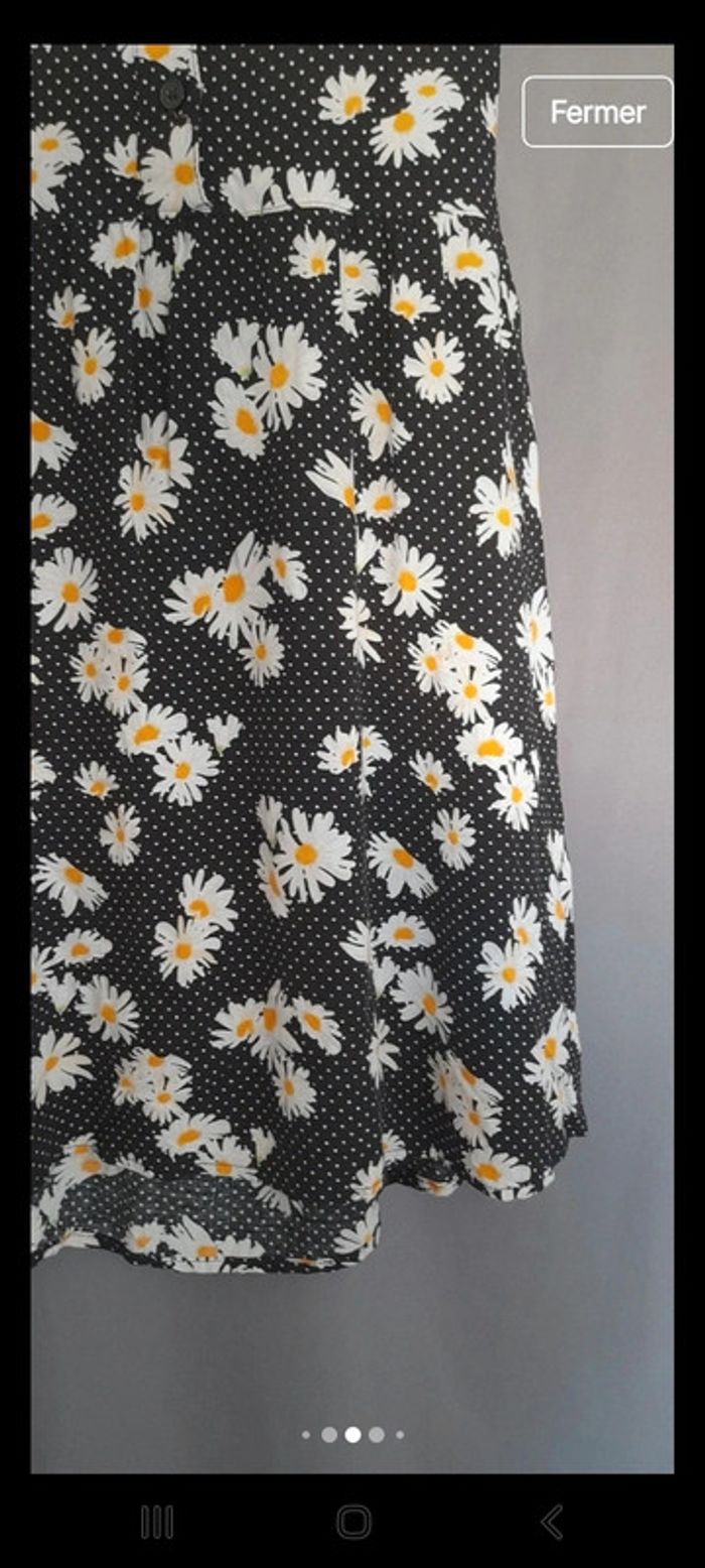 Robe fleuri ouverte au dos H&M - photo numéro 4