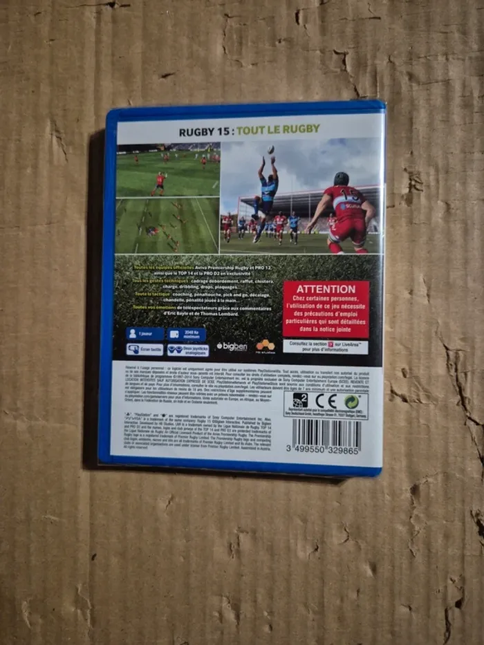 Rugby 15 pour PSVITA - photo numéro 2