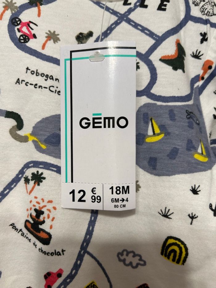 T-shirt manches longues 18 mois garçon - photo numéro 3