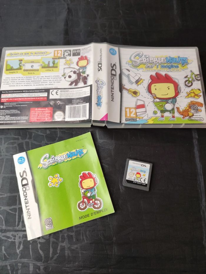 Jeu DS Scribble Nauts écr i magine.