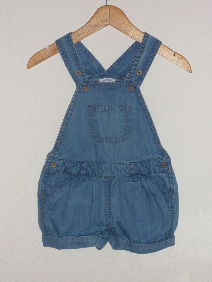 Salopette courte boutchou 9 mois