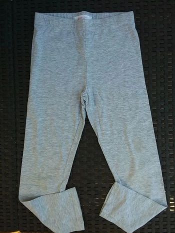 Leggings gris 6 ans