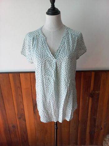 Blouse à pois