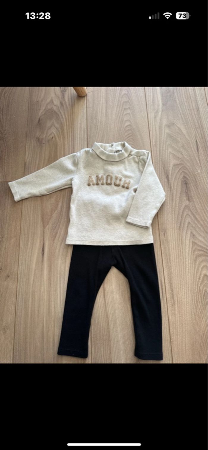 Ensemble sous pull et legging - photo numéro 3