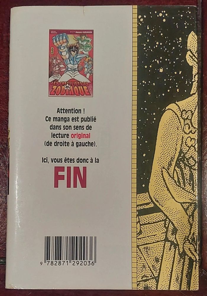 Les Chevaliers du Zodiaque Tome 22 Kana Français 🇨🇵 - photo numéro 2