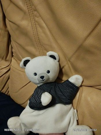 DOUDOU Marionnette OURS BLANC Simba Toys
