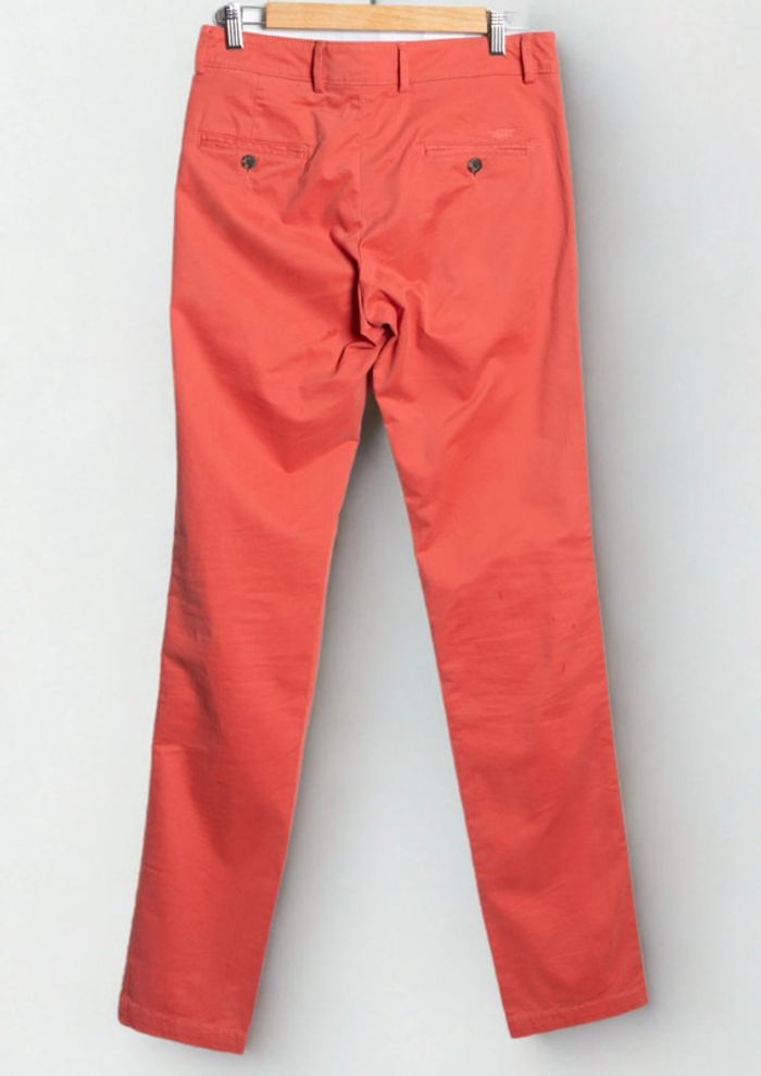 Pantalon chino orange Bexley Taille 40 - photo numéro 6