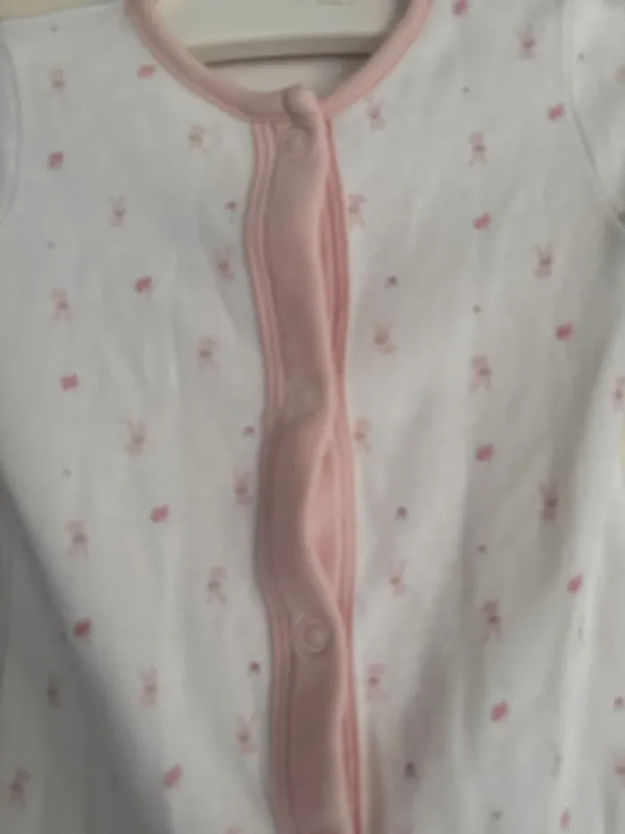 Grenouillère bébé fille 0/1 mois - photo numéro 3