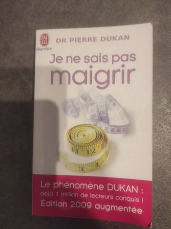 Je ne sais pas maigrir Dr Pierre Dukan J'ai Lu Bien-Être 2009