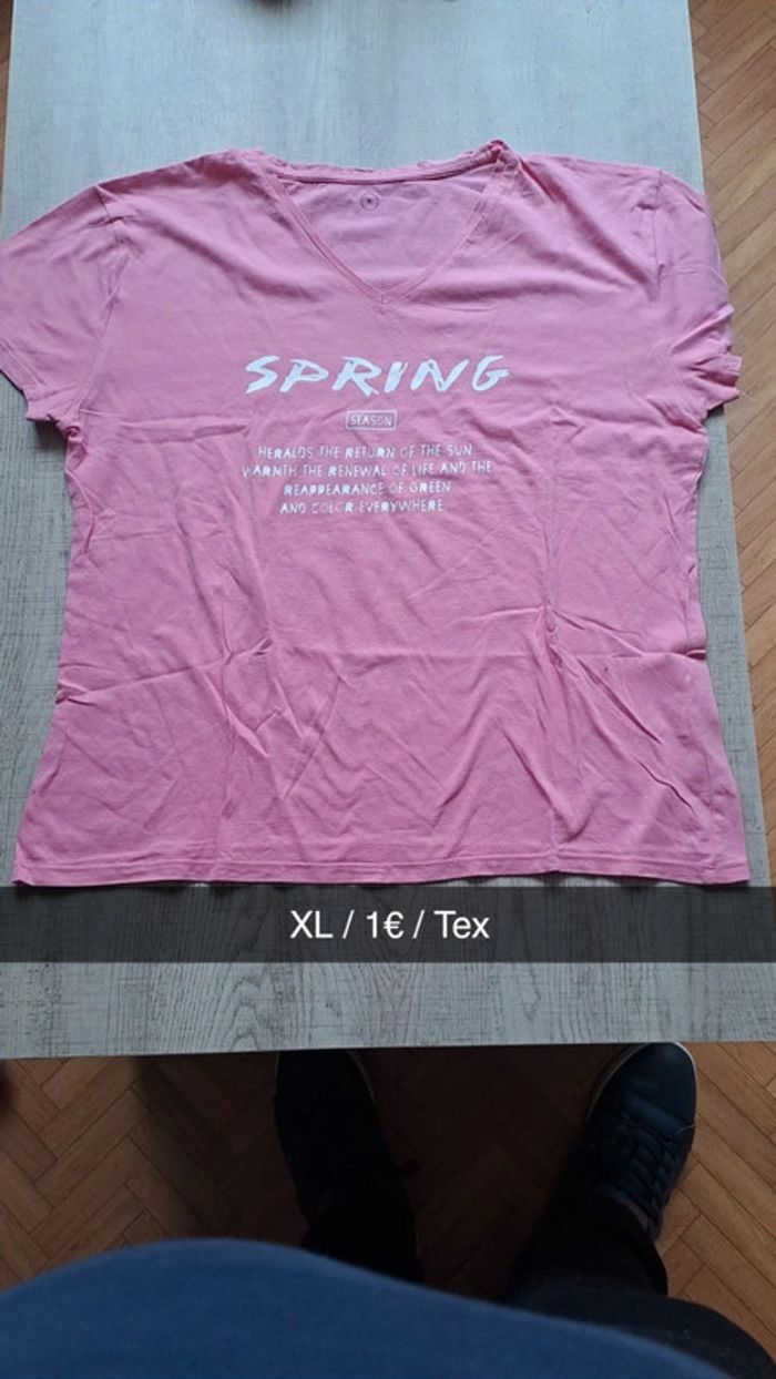 T-shirt rose Spring