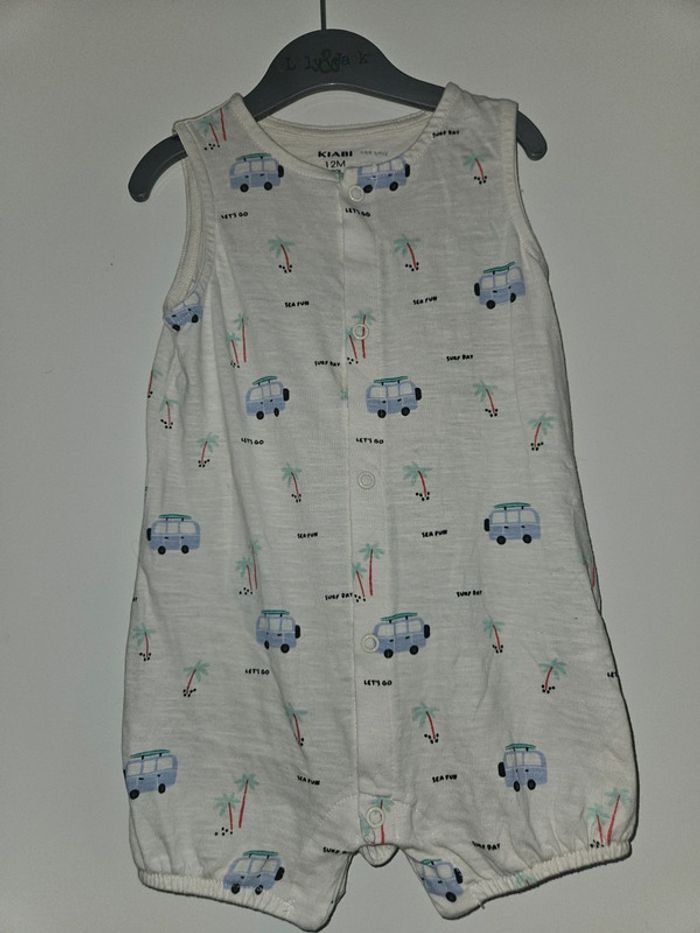 Combi short bébé