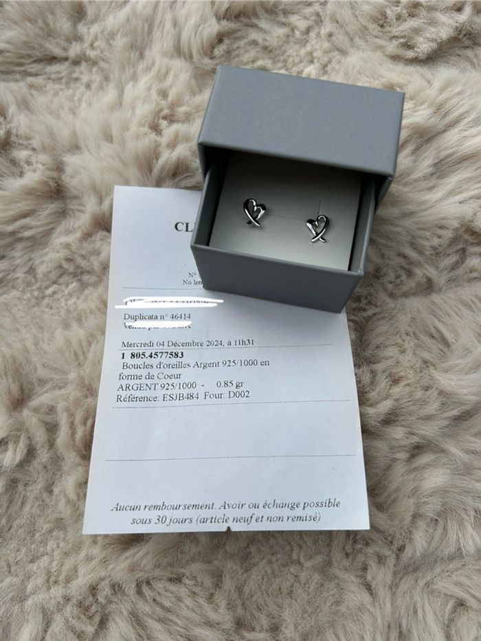💎 Boucles d'oreilles en argent CLEOR 💎 - photo numéro 7