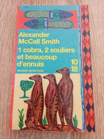 Alexander McCall Smith 🪅 1 cobra, 2 souliers et beaucoup d'ennuis
