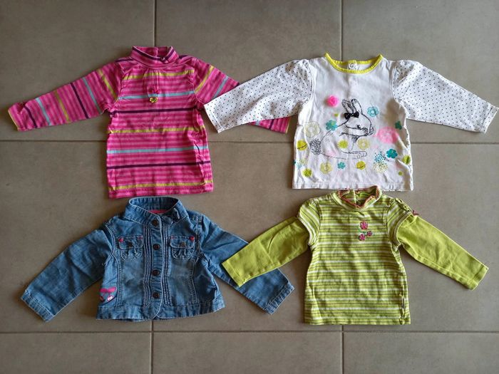 Lot de 4 pièces Orchestra Fille 18 mois