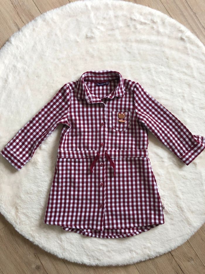 Robe à carreaux Sergent major 3 ans 98cm