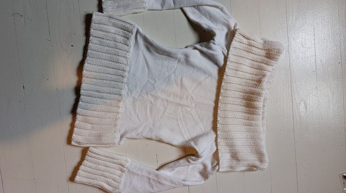 Pull blanc - photo numéro 2