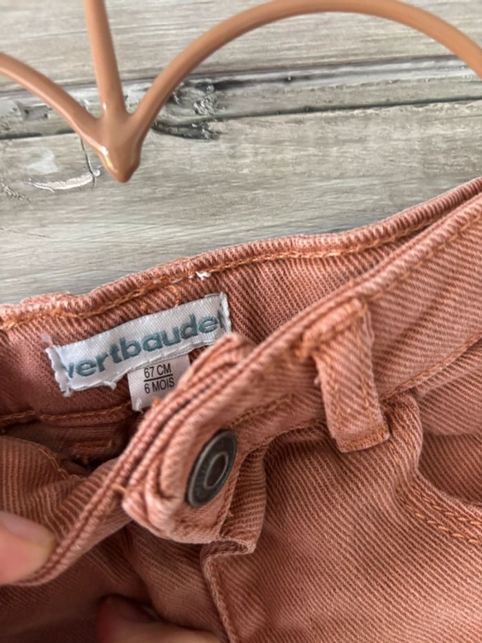 Jeans cuivre Vertbaudet - photo numéro 2