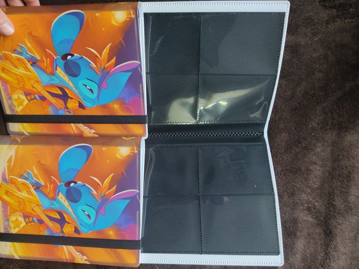 Lot de 3 classeurs Disney lorcana - photo numéro 2