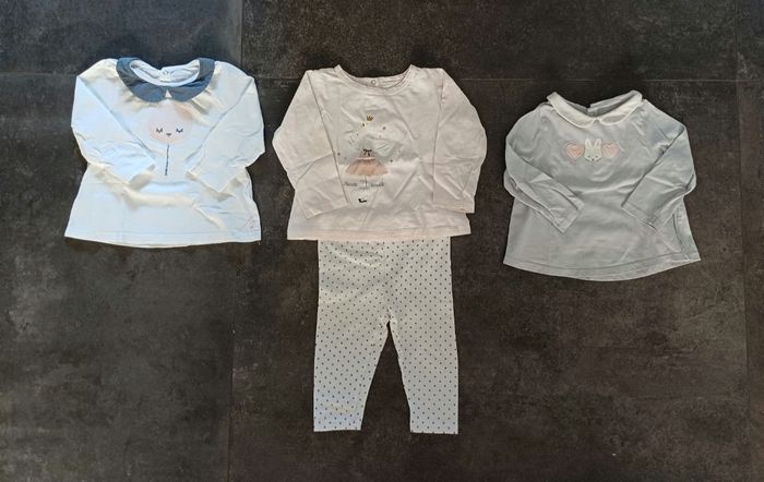 Lot vêtements fille  12 mois 19 pièces - photo numéro 5
