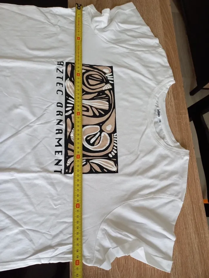 Tee-shirt blanc femme XL - photo numéro 7